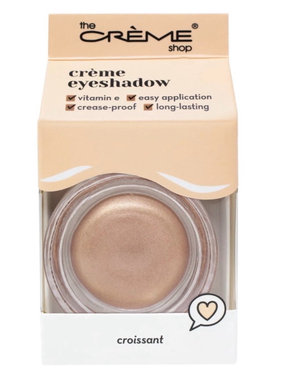 The Crรจme Shop Eyeshadow - Croissant
